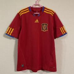 【希少】アディダス スペイン代表 ユニフォーム 2nd 98/99 刺繍ロゴ L 若者の大愛商品 スペイン代表 希少】アディダス ユニフォーム L