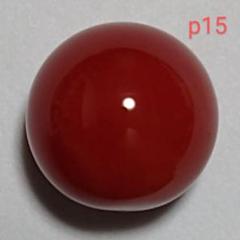 血赤珊瑚 サンゴ 11.44mm 片穴ルース 2.09g 本珊瑚 h383a