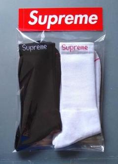 Supreme / Hanes ソックス 2足