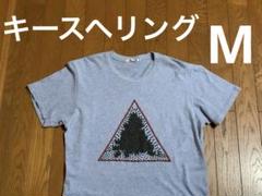 ユニクロ　Ｔシャツ　キースヘリング　ライトブルー　Ｍ