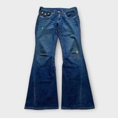 00s USA製 TRUE RELIGION トゥルーレリジョン フレアデニム