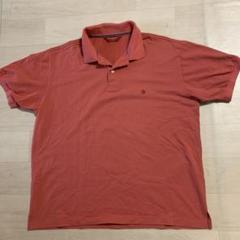 Munsingwear 半袖ポロシャツ Lサイズ 赤オレンジ