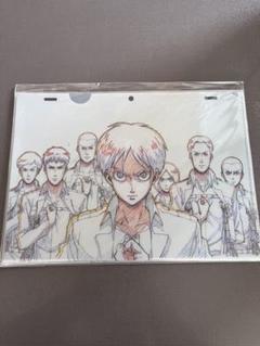 WIT STUDIO 浅野恭司原画展　クリアファイル　エレン　ミカサ　アルミン