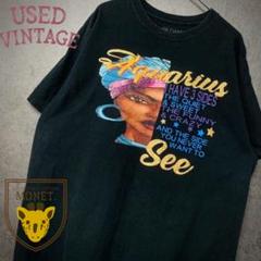 ☆US古着☆vintage【ヴィンテージ ラメプリント Tシャツ】メンズL