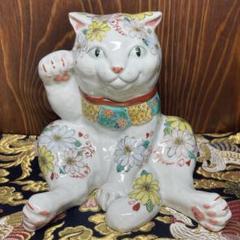 【願いが叶う】【病除け 厄除け】招き猫 薄緑色 スコティッシュ 左手 願いが叶う】【病除け 厄除け】招き猫 薄緑色 スコティッシュ 左手