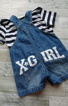 Xgirl エックスガール ベビー ロンパース サロペット