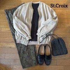 80s 【USA製】St.Croixセントクロイウールカーディガン ブラックXL 80s 【USA製】St.Croixセントクロイウールカーディガン ブラックXL