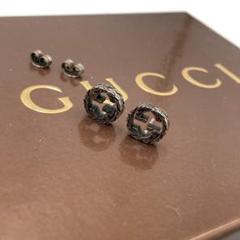 ！極美品！　GUCCI ピアス　シルバー　両耳のサムネイル
