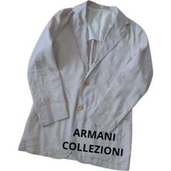 2025年最新】ARMANI COLLEZIONI 素材：麻 テーラードジャケット