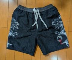 美品 キッズ 150サイズ 水着(男の子) 黒 波達