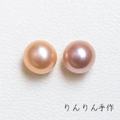 絶品照り 希少色 本真珠ピアス　エジソンパール 　特大サイズ　11mm 絶品照り 希少色 本真珠ピアスエジソンパール 特大サイズ11mm