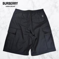 【現行】BURBERRY ENGLAND ロゴエンブレム ワイドカーゴショーツ