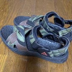 NIKEacg.アウトドアサンダル カモフラージュ　28センチのサムネイル