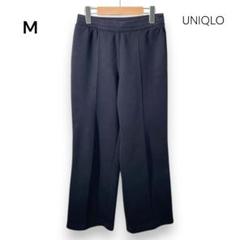 【ユニクロ】ドライスウェット トラックパンツ ストレッチ M 黒 春夏 Y228