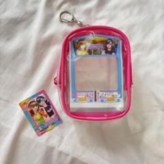 ラブandベリー　ポーチ　新品未使用　水色 オシャレ魔女♥ラブandベリー コラボ クリアバニティポーチ