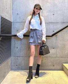 インスタグラマーamiさんニットロングブーツ
