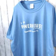 PORT&COMPANY 企業系 ビッグサイズ Tシャツ ブルー系 2XL 古着