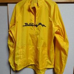 Bathing Ape ウィンドブレーカー イエローサイクリングロゴ Bathing Ape ウィンドブレーカー イエローサイクリングロゴ