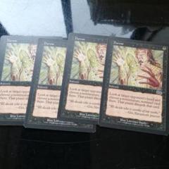 【メルカリ便】Mtg　転生装置、ユグドラシル　英語４枚セット　A（初期傷あり） MTG】転生装置、ユグドラシル 英語版 4枚セット - メルカリ