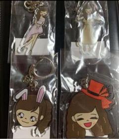 鈴木愛理 ガチャガチャ アクリルキーホルダー 4点セット - メルカリ