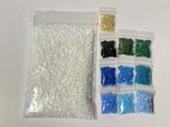 ペットボトルキャップ カット済み 白 他10色セット