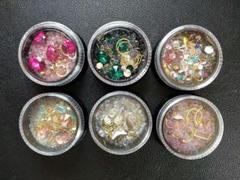レジン　ネイルアート　ビーズセット