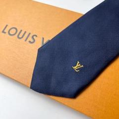 美品 ルイヴィトン Louis Vuitton ネクタイ シルク100%