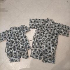 甚平 130・100サイズ 2点セット