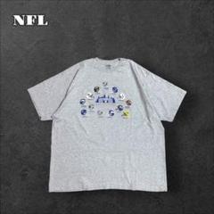 NFL Reebok リーボック tシャツ 半袖 アメフト グレー 古着 ビッグ