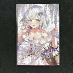 花芽すみれ 誕生日記念2023 箔押しサイン入りポストカード パセリ ぶいすぽ 花芽すみれ 誕生日記念2023 箔押しサイン ポストカード ぶいすぽ