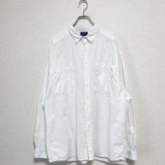 90’s OLD GAP 2ポケット 長袖ワークシャツ ホワイト
