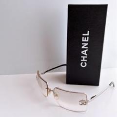 CHANEL シャネル サングラス ココマーク ラインストーン 4092-B