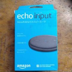 希少 Amazon echo input ブラック　アレクサのサムネイル