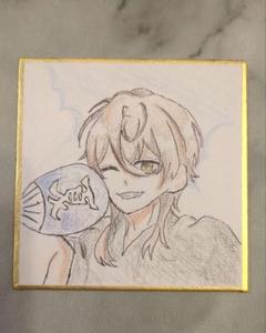 手描きイラスト　ミニ色紙　鈴蘭の妖精さん Yahoo!オークション - 同人手描きイラスト 東方project 東方