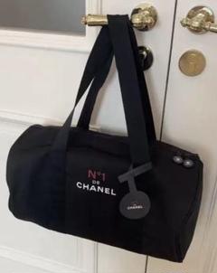♡未使用品♡CHANEL ブラックボストンバッグ　海外ノベルティ　白いロゴ Yahoo!オークション - CHANEL シャネル ボストンバッグ
