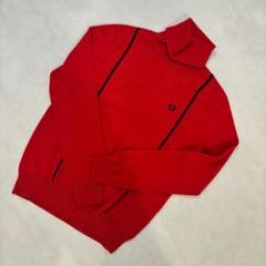 FRED　PERRY　レディース　タートルネックセーター　赤