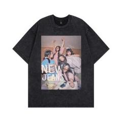 NEWJEANS グラフィックTシャツ 2XL 60×79 2025年最新】newjeans tシャツ xlの人気アイテム - メルカリ