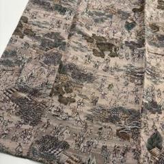 縮緬 大名行列 細かな染め 素敵なデザイン 小紋 着物 正絹 AK-7648 縮緬 大名行列 細かな染め 素敵なデザイン 小紋 着物 正絹 AK