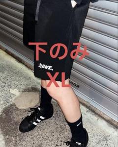 XL黒メルカリ内1点のみ‼️即購入⭕️wake sapporo ハーフパンツ