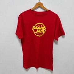 Pearl Jam シアトル Tシャツ 赤 春・夏服