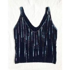 VIVIENNE TAM 黒 フリルネック 半袖ニット S VIVIENNE TAM 黒 フリルネック 半袖ニット S（楽天市場】フリル