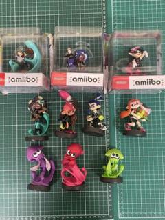 女の子向けプレゼント集結 タコ 10体 まとめ売り amiibo スプラトゥーン イイダ 等 アオリ ゲームキャラクター