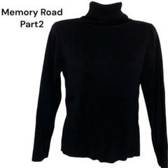 Memory Road PART2 タートルネックセーター 黒