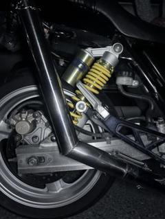 GS400 竹槍マフラー GS400] I tried replacing the muffler with one that is said