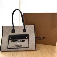 BUYMA 完売品　【BURBERRY】フレヤ トートバッグ Burberry バーバリー フレヤスモール トートバッグ (Burberry
