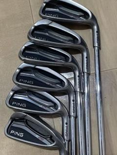 PING - PING G25 アイアン 黒ドット4〜W 7本セット PING G25アイアン（PING G25 アイアン 黒ドット4〜W 7本セット）