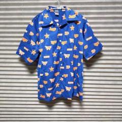 spray レトロ総柄シャツメンズS