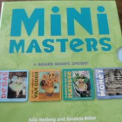 英語で名画　MINI MASTERS　ゴッホ　マティス　モネ　ドガ 英語で名画 MINI MASTERS ゴッホ マティス モネ ドガ - メルカリ