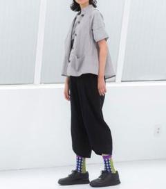 慈雨　センソユニコ　ライトベージュ ベスト　ジレ　L　ゆったり