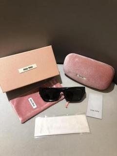 ⭐️miumiu サングラス ケース付⭐️ MIU MIU - 【新品未使用】miumiu サングラス ケース付き
